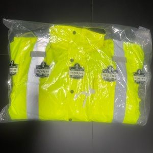 Yellow saftey jacket